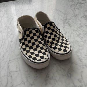 Checkered Vans